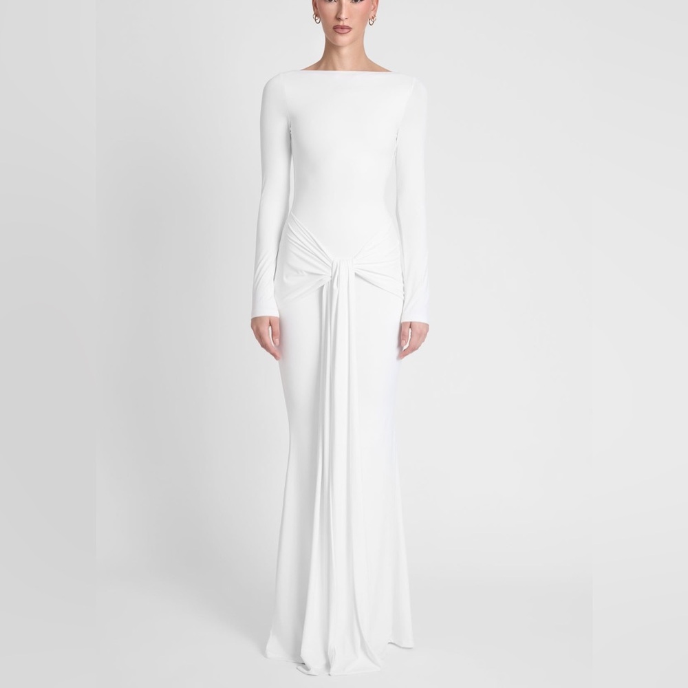 OASIS KNOT MAXI DRESS - Picture 2 of 7